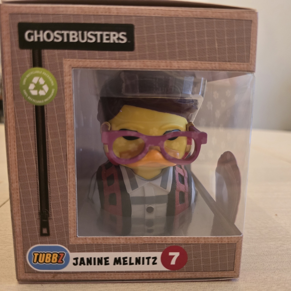 Ghostbusters TUBBZ Janine Melnitz Collectible Rubber Duckie, New in Box! - Picture 2 of 6